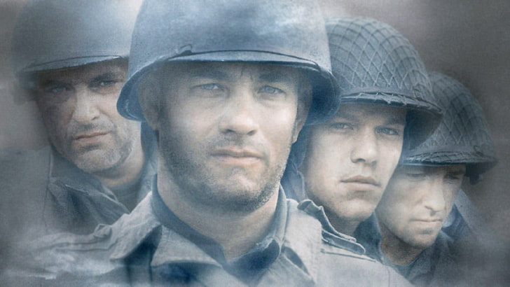 Saving Private Ryan, tom hanks, soldiers, army, armed Forces