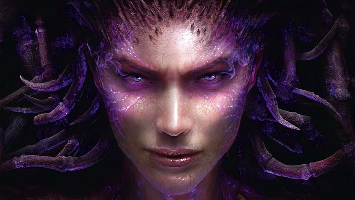 Sarah Kerrigan, video games, Queen of Blades, StarCraft II : Heart Of The Swarm
