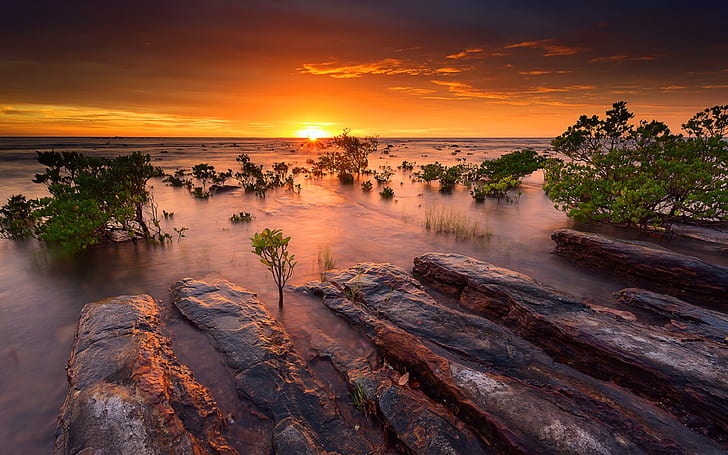 Mindil Beach Sunset Markets Beach In The Central District Darwin Australia Landscape Hd Wallpaper 3840×2400