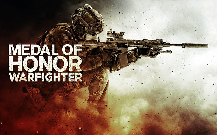 Medal of Honor Soldier Rifle HD, video games HD wallpaper