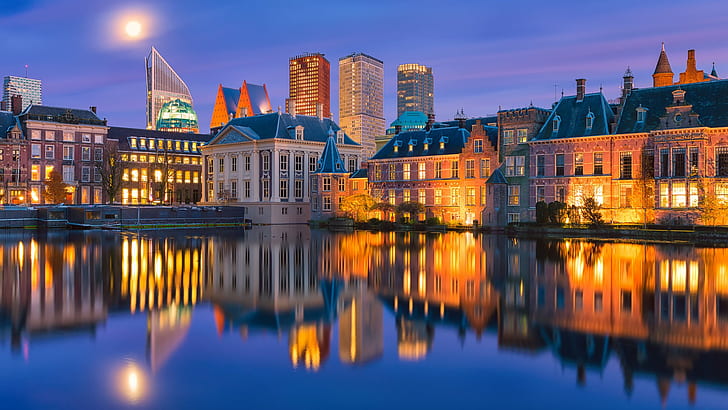 architecture, building, city, cityscape, Haag, Netherlands, HD wallpaper