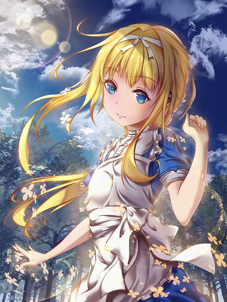 HD wallpaper: alice schuberg, sword art online, blonde, blue eyes, Anime |  Wallpaper Flare