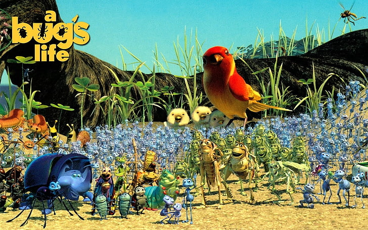 pixar animation a bugs life 1440x900  Animals Bugs HD Art