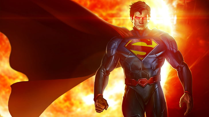 Superheroes, 4K, Superman, DC Comics