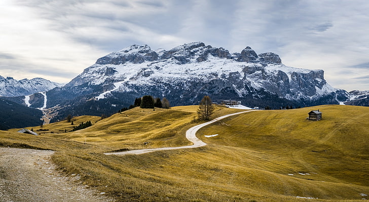 Amazing View of the Dolomites Mountains, Europe, Italy, Travel