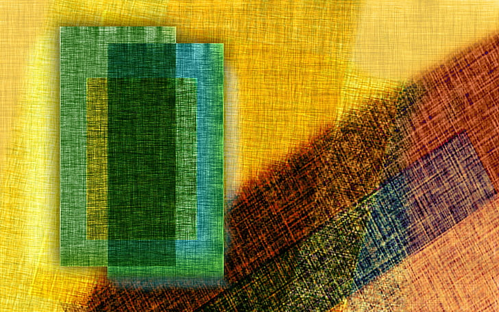 Fabric, canvas, flap,, green and yellow textile, paint, patch