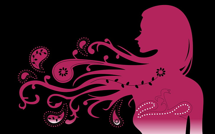 Gorgeous Girl Vector, vector and designs, HD wallpaper