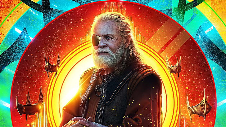 Anthony Hopkins As Odin (marvel Comics) In Thor Ragnarok, HD wallpaper