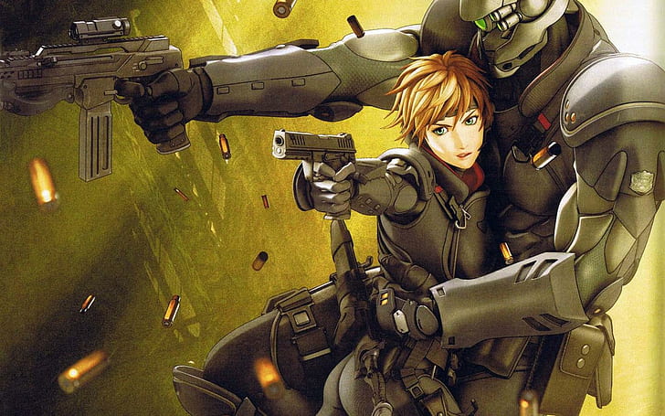 HD wallpaper: Appleseed, Anime, Anime Girl, Guns, Bullets, black armored  girl animation | Wallpaper Flare