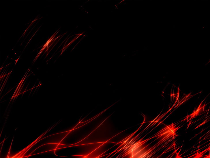 HD wallpaper: black and red wall paper, black background, motion, abstract  | Wallpaper Flare