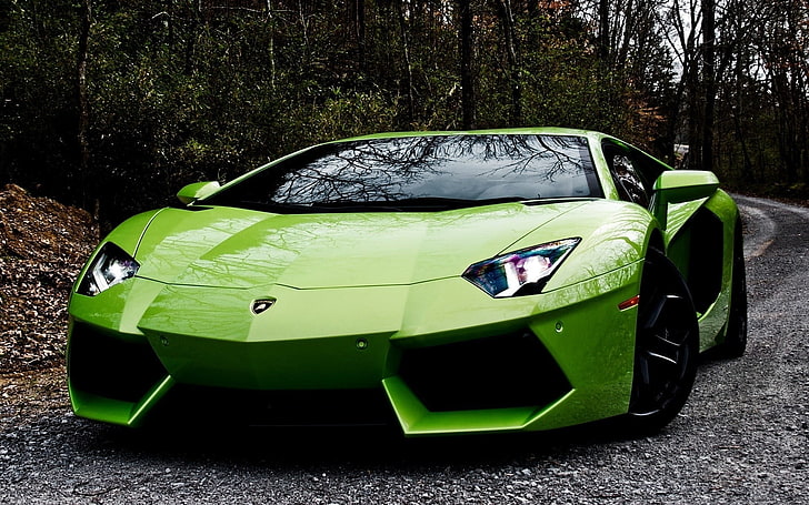 Car Lamborghini Green Cars 1080p 2k 4k 5k Hd Wallpapers Free Download Wallpaper Flare