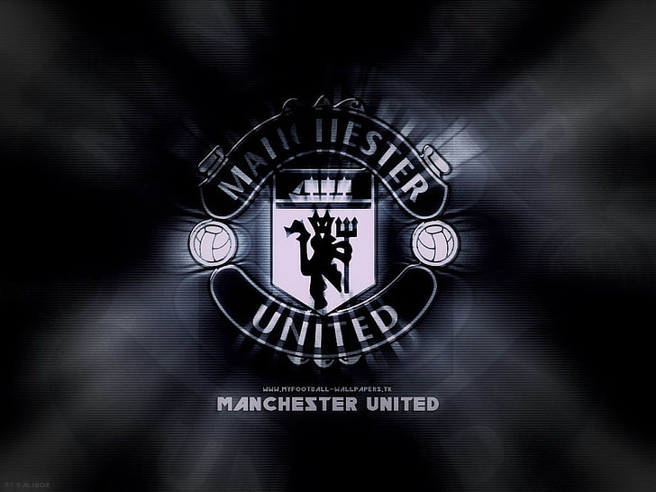 Hd Wallpaper Red Devils Manchester United Hd Desktop Wallpaper Manchester United Logo Wallpaper Flare