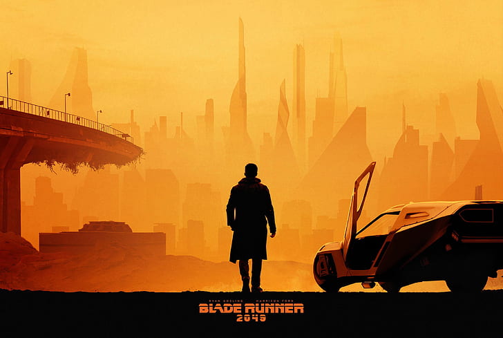 Hd Wallpaper Movie Blade Runner 2049 Car City Rick Deckard Wallpaper Flare