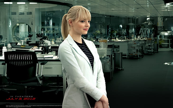 Emma Stone as Gwen Stacy, HD wallpaper