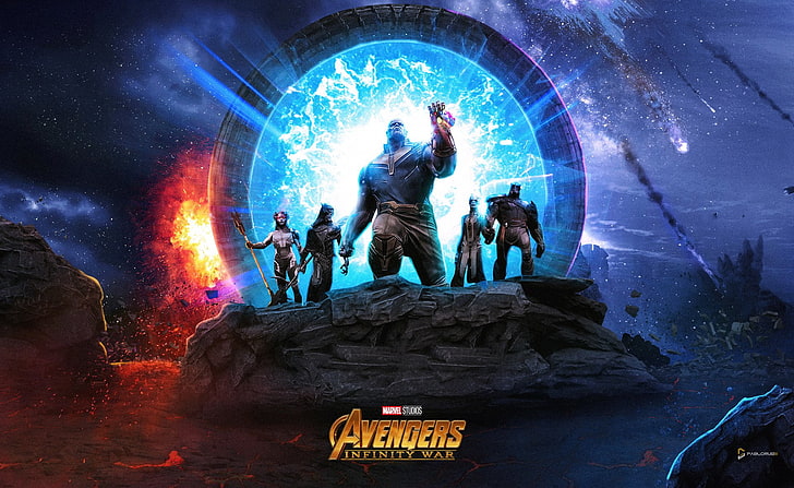 Movie, Avengers: Infinity War, Corvus Glaive, Cull Obsidian, HD wallpaper