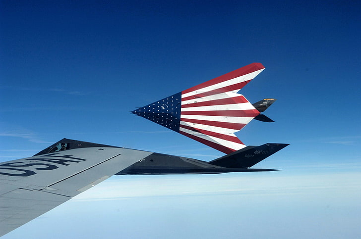 HD wallpaper: american flag ipad retina, sky, air vehicle, flying, airplane  | Wallpaper Flare