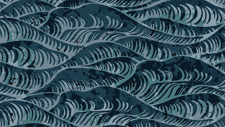 digital art, abstract, pattern, CGI, waves, full frame, backgrounds