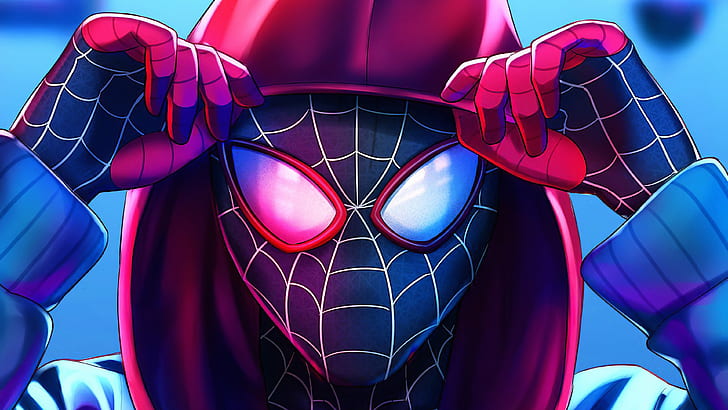 Spider Man Into The Spider Verse 1080p 2k 4k 5k Hd Wallpapers Free Download Wallpaper Flare