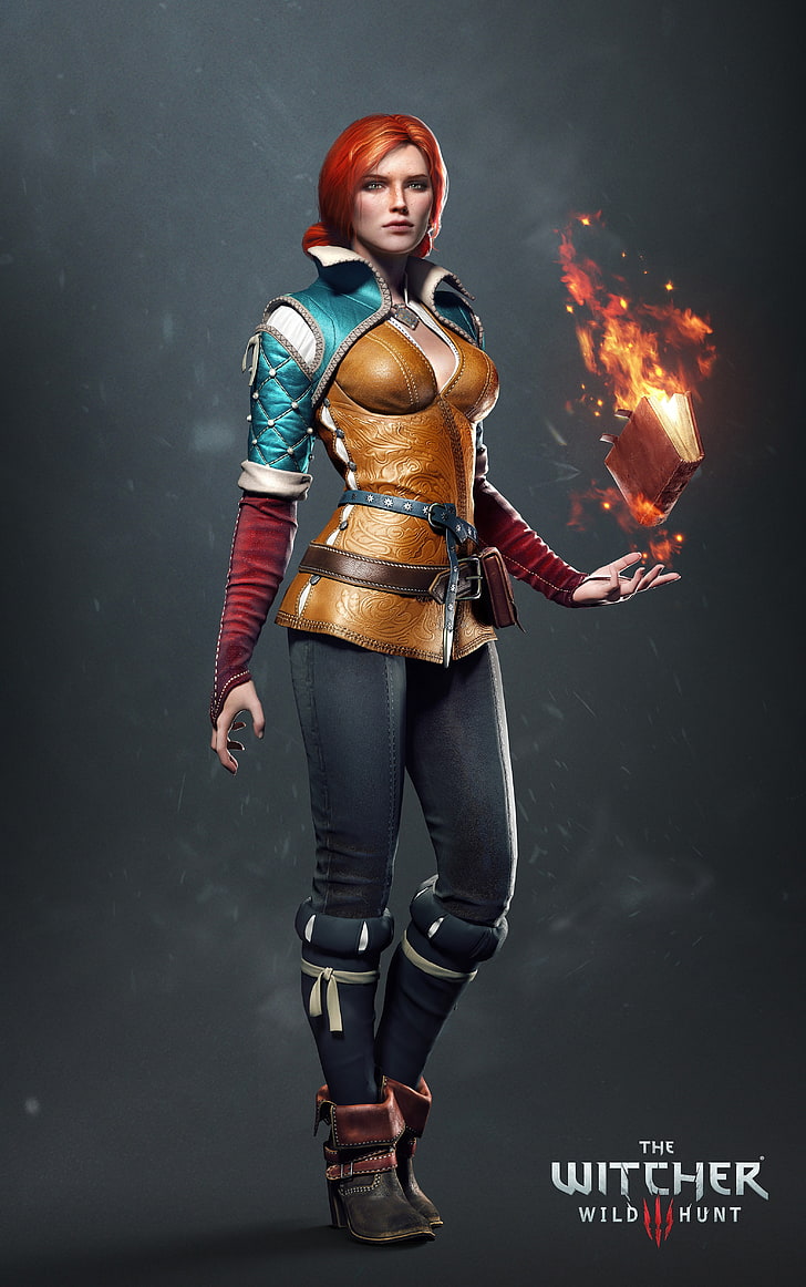 The Witcher Wild Hunt 3 Triss Merigold, The Witcher Wild Hunt character