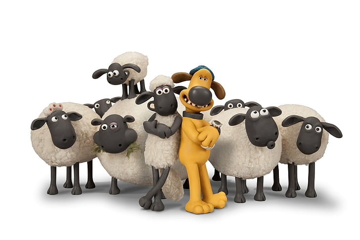 Shaun The Sheep 1080p 2k 4k 5k Hd Wallpapers Free Download Wallpaper Flare