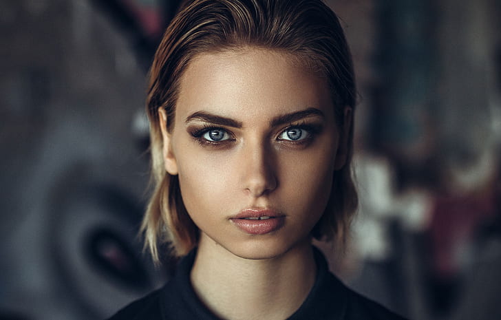 female model faces