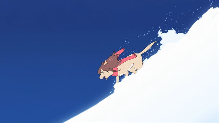 HD wallpaper: Movie, Wolf Children, Anime, Cute, Slide, Snow, Winter, Yuki (Wolf  Children) | Wallpaper Flare