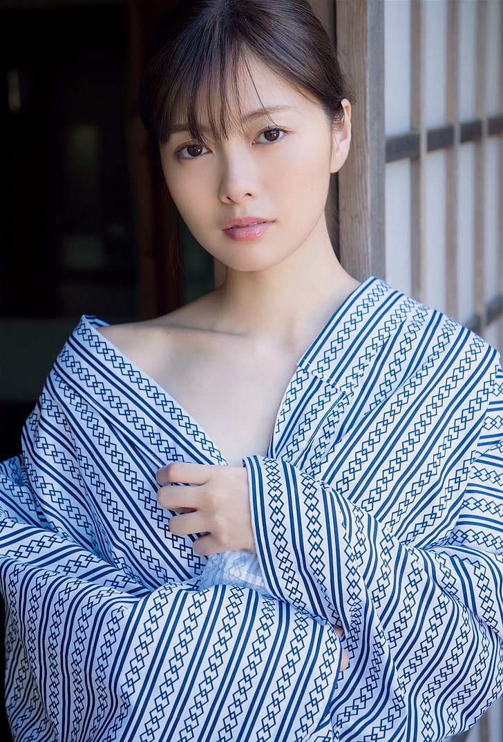 Hd Wallpaper Mai Shiraishi Model Asian Women One Person