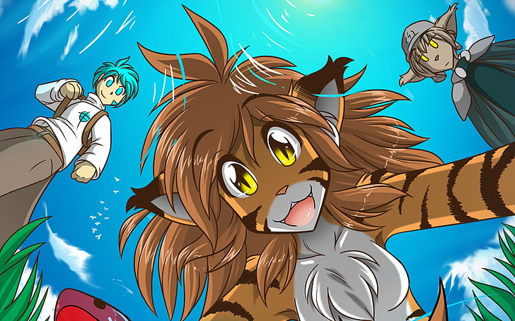 furry, Anthro, Twokinds, anime