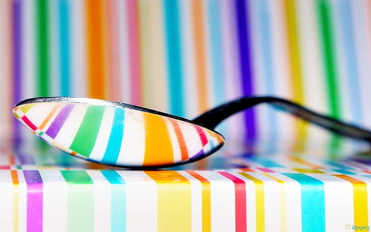 A spoonful of colour, HD wallpaper