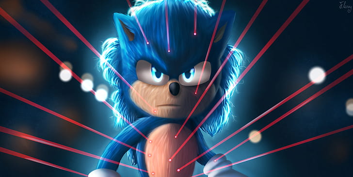 Sonic, Sonic the Hedgehog (2020), HD wallpaper