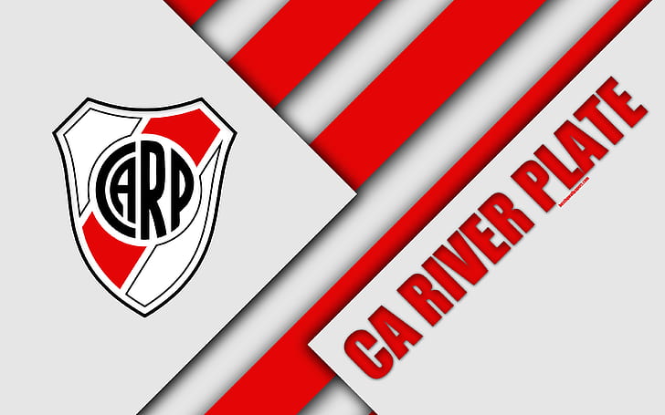 Soccer, Club Atlético River Plate, Logo, HD wallpaper