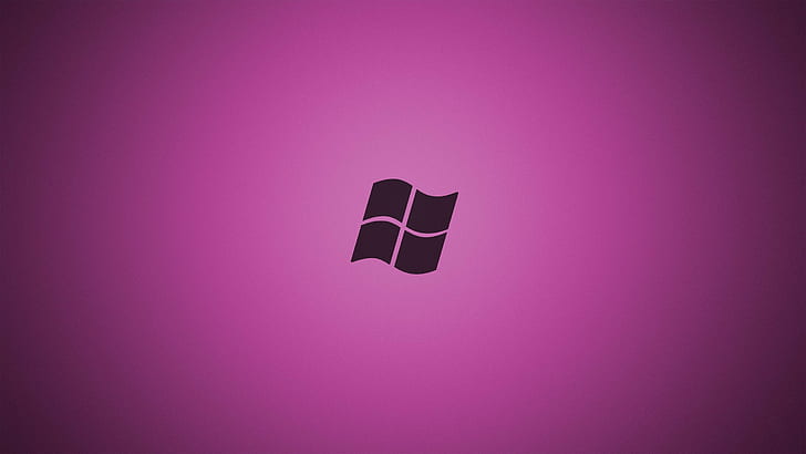 microsoft windows purple background, pink color, studio shot HD wallpaper