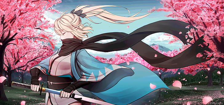 Fate Series, Fate/Grand Order, Okita Souji, HD wallpaper
