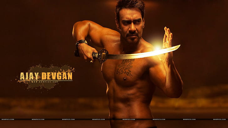 HD wallpaper: Shirtless Ajay Devgan, ajay devgan, male celebrities, body,  actor | Wallpaper Flare
