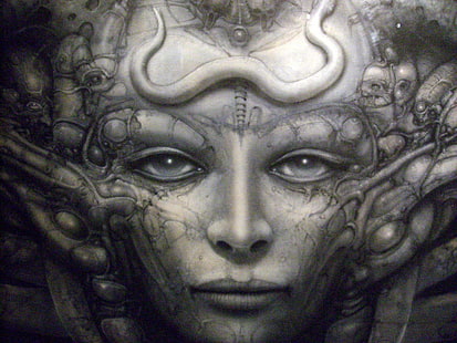 HD wallpaper: alien, Aliens, art, artistic, artwork, Dark, Evil ...