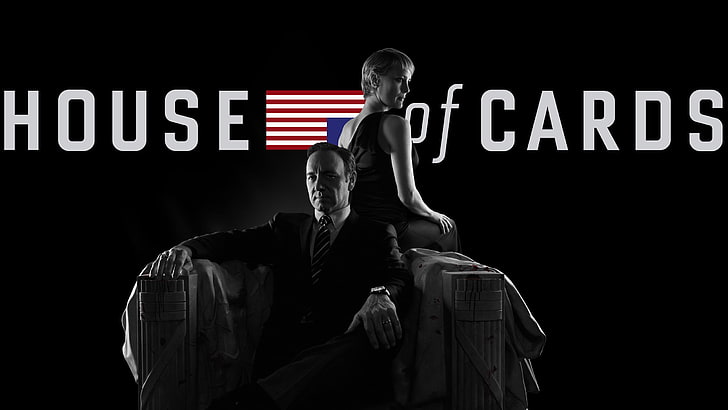 House of Cards, Frank Underwood, Kevin Spacey, Robin Wright, HD wallpaper