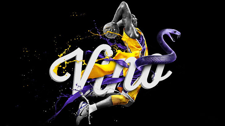 Los Angeles Lakers, Nba, Kobe Bryant, HD wallpaper