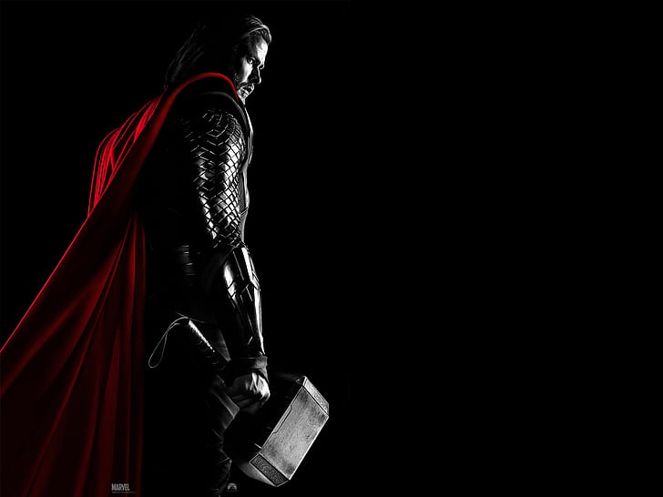Thor Movie 2011, thor illustration, HD wallpaper