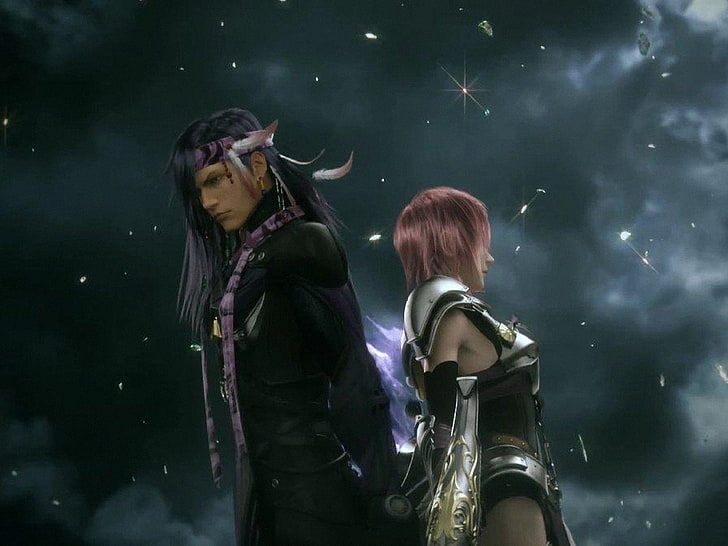 Final Fantasy, Final Fantasy XIII-2, Caius Ballad, Lightning (Final Fantasy), HD wallpaper