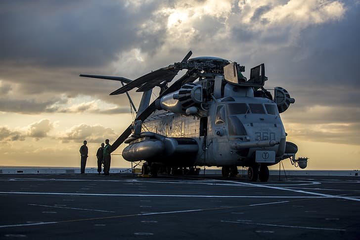 Helicopter, US Marine Corps, CH-53E Super Stallion