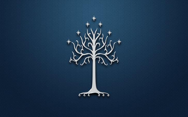 The Lord Of The Rings, White Tree of Gondor, studio shot, colored background, HD wallpaper