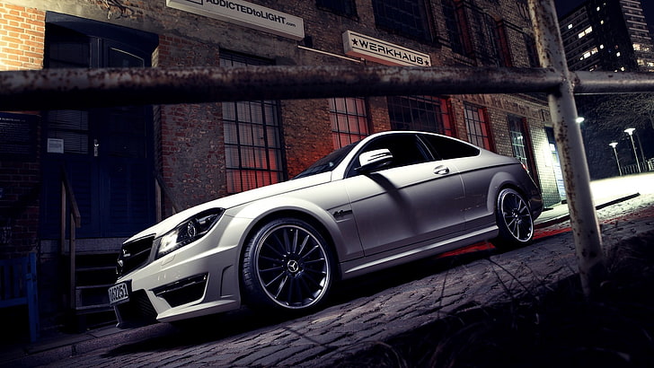 gray Mercedes-Benz sedan, supercars, mode of transportation, motor vehicle, HD wallpaper