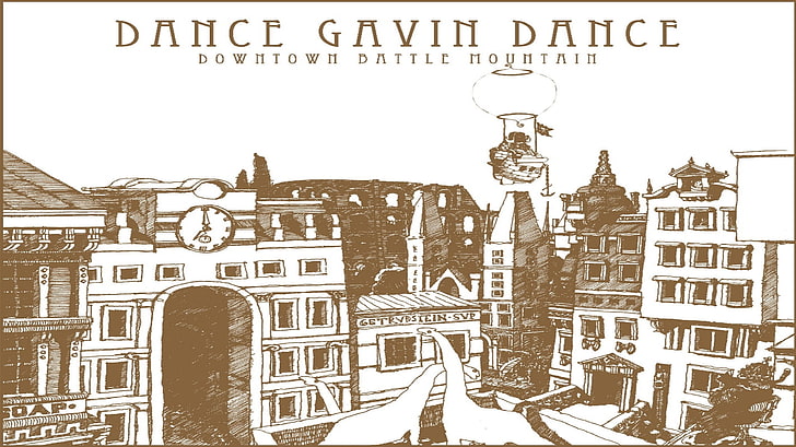 music, album covers, Dance Gavin Dance, architecture, building exterior