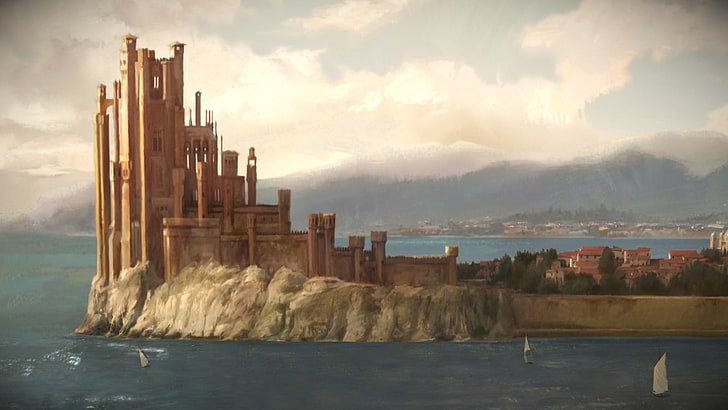 brown castle illustration, Game of Thrones: A Telltale Games Series, HD wallpaper