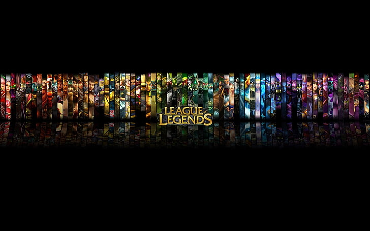League of Legends digital wallpaper, crowd, large group of people