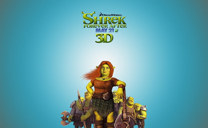 HD wallpaper: The Fairy Tale Is Ogre, Shrek 3D movie illustration, Cartoons  | Wallpaper Flare