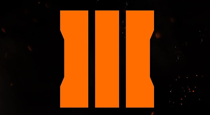 Call of Duty BOIII, Games, orange color, close-up, indoors, no people