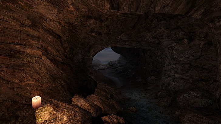 Dear Esther, Source Engine, entertainment, video games, rock formation, HD wallpaper