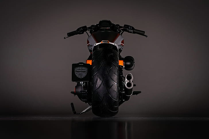 Motorcycles, Custom Motorcycle, Harley-Davidson, Thunderbike Customs, HD wallpaper