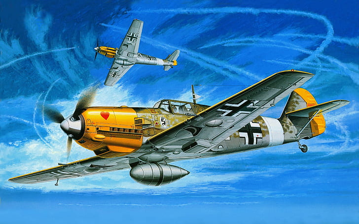 World War II, Messerschmitt, Messerschmitt Bf-109, Luftwaffe